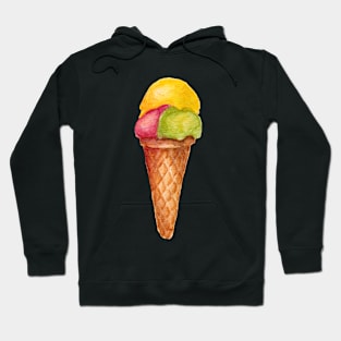 ice cream 6 Hoodie